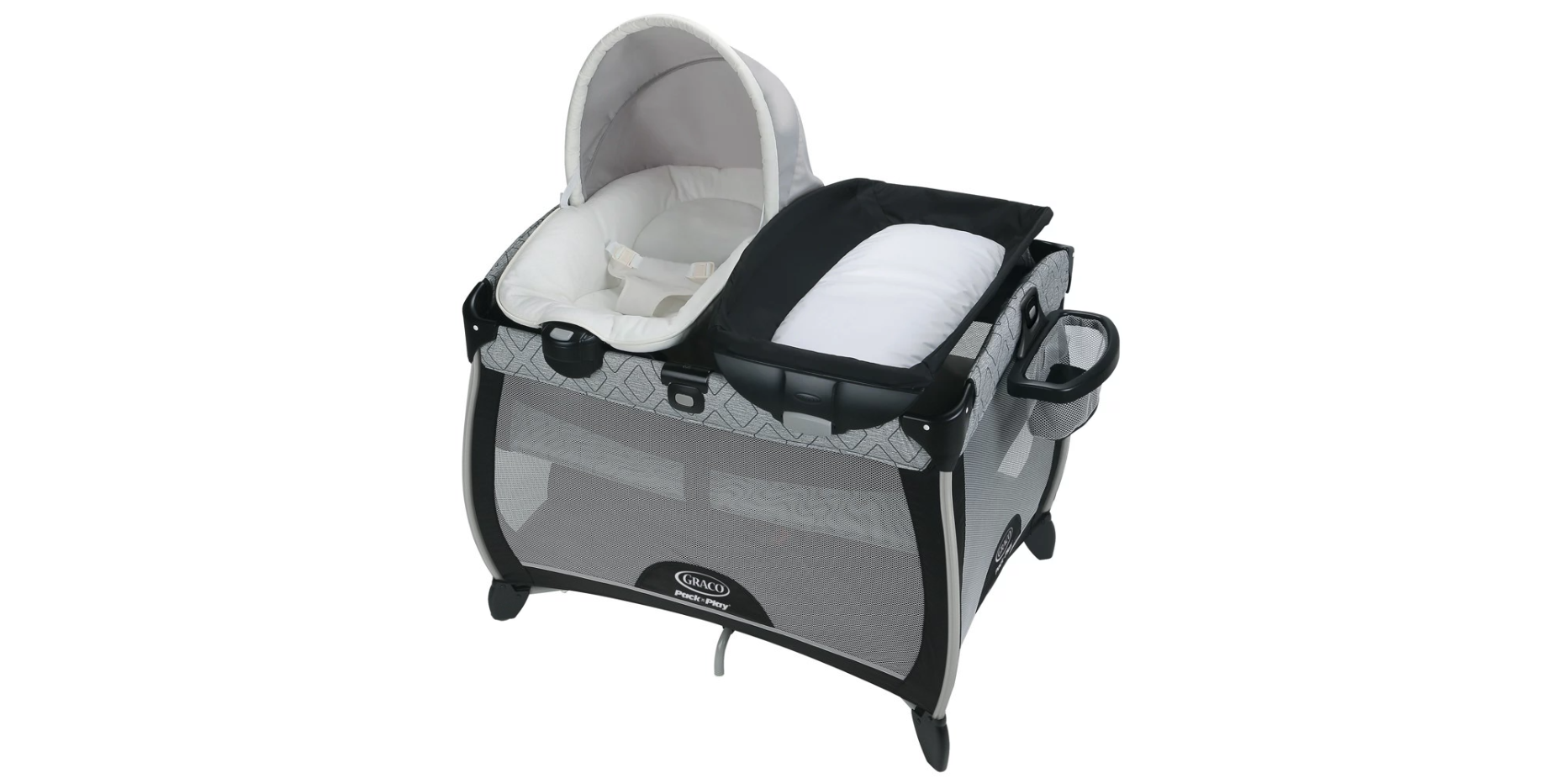 The Graco Portable Seat With Bassinet Playard