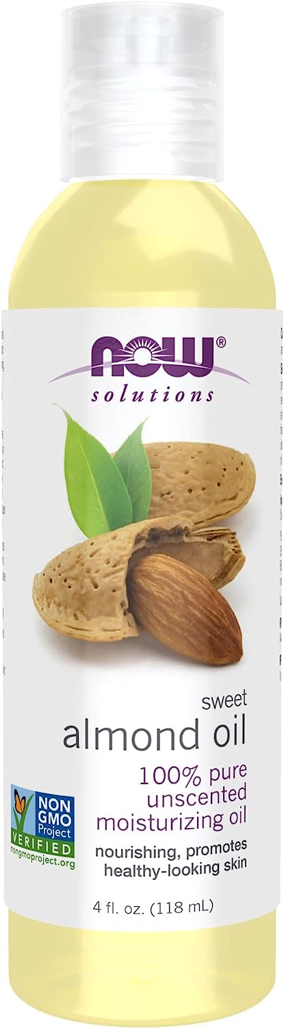 NOW SOLUTIONS SWEET ALMOND OIL 118ml