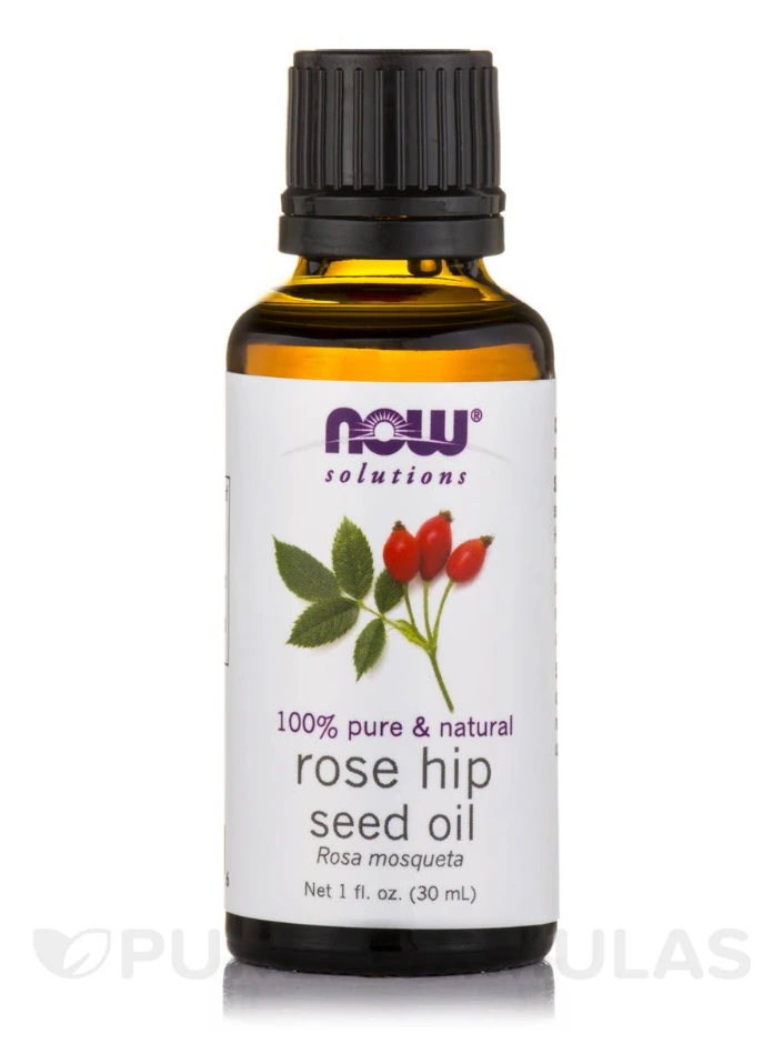 NOW SOLUTIONS 100% PURE ROSE HIP SEED OIL 30ml