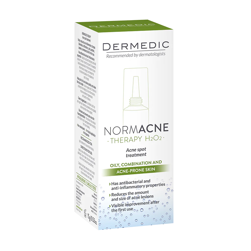 DERMEDIC NORMACNE THERPY H2O2 ACNE SPOT TREATMENT 15ml